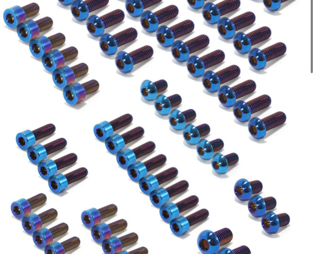 Titanium bolt kit for Ultra Bee
