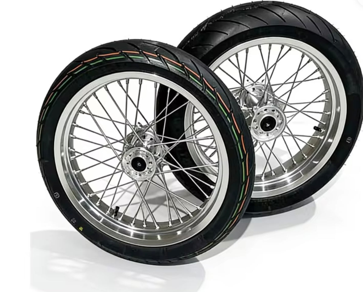 Chrome Supermoto Wheelset For Surron Ultra Bee