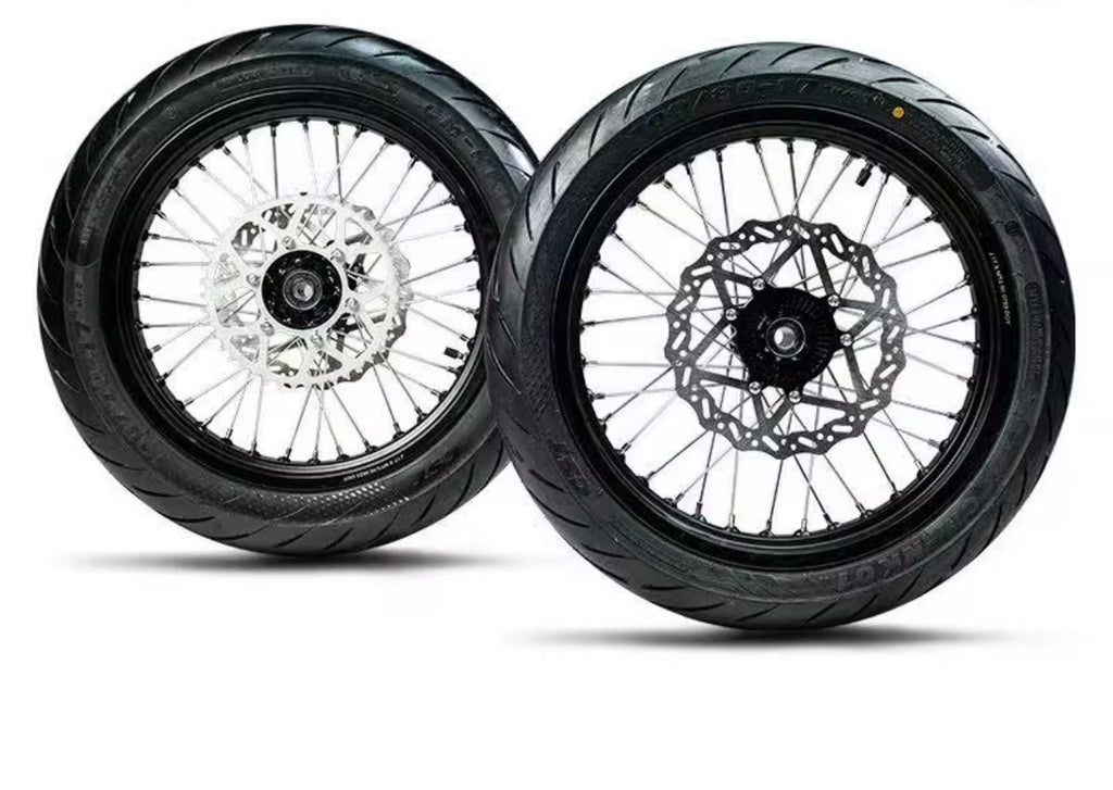 Supermoto wheelset for Surron Ultra bee
