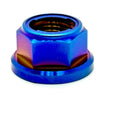 Titanium rear axle nut