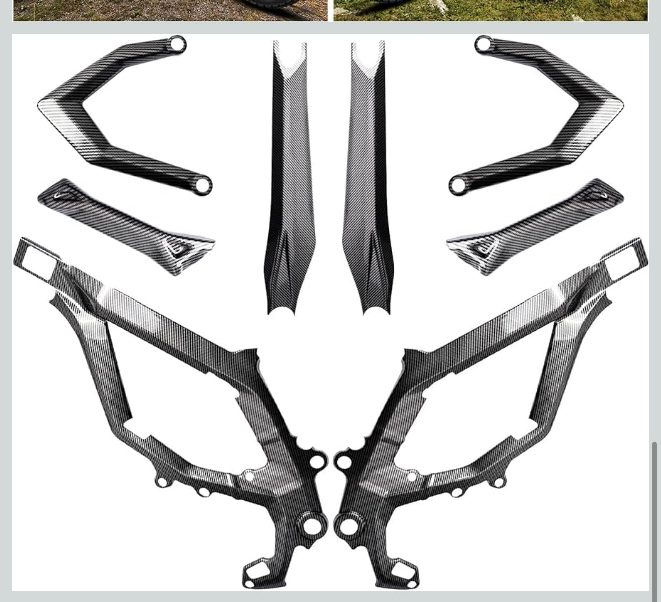 Surron ultra bee Frame guards