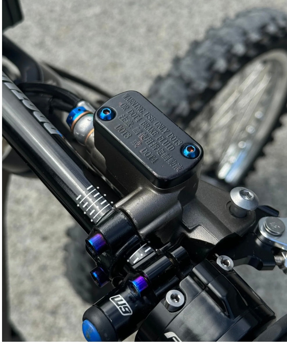 Ultra bee titanium reservoir cap bolts