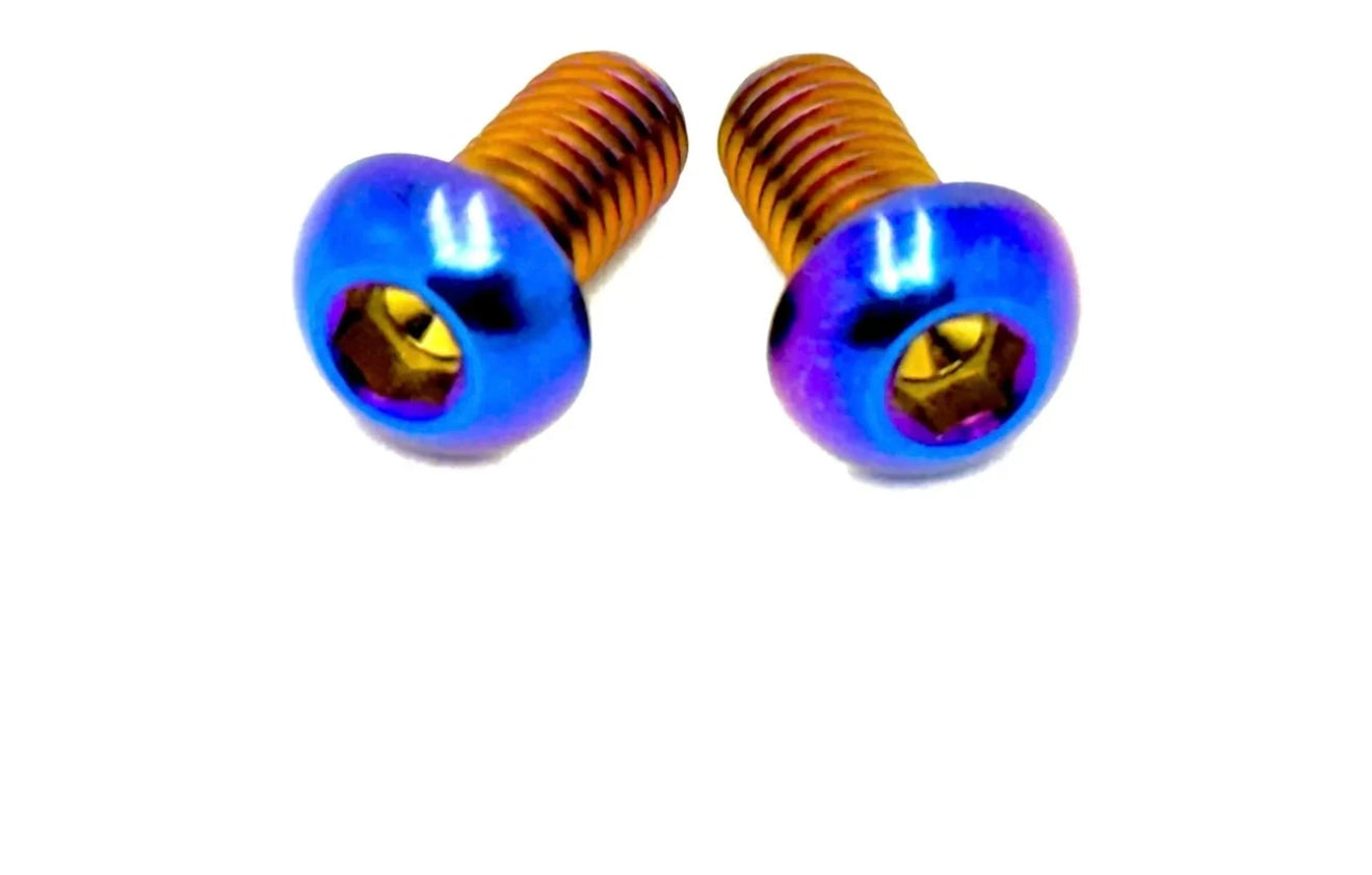 Titanium motor cover bolts