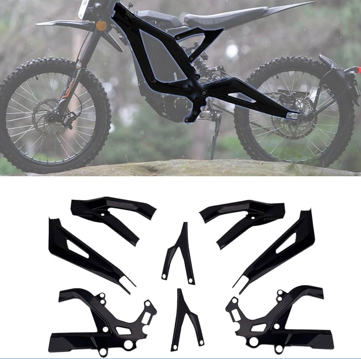 Surron Lbx frame guards