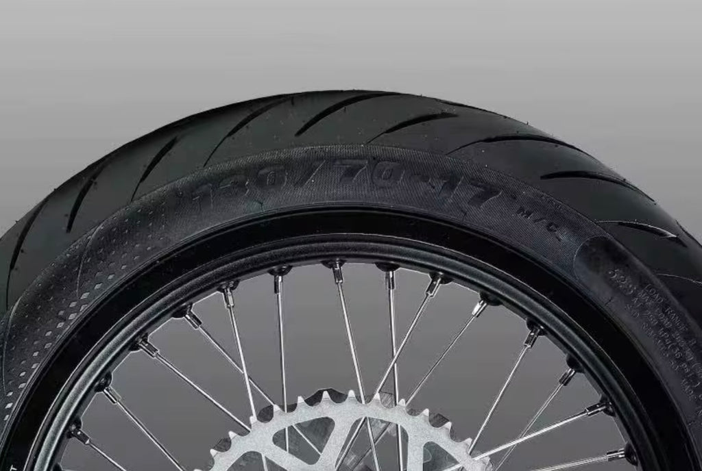 Supermoto wheelset for Surron Ultra bee